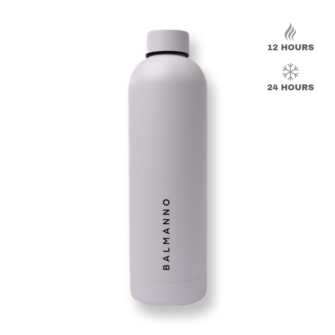 750ml Thermal Bottle | White