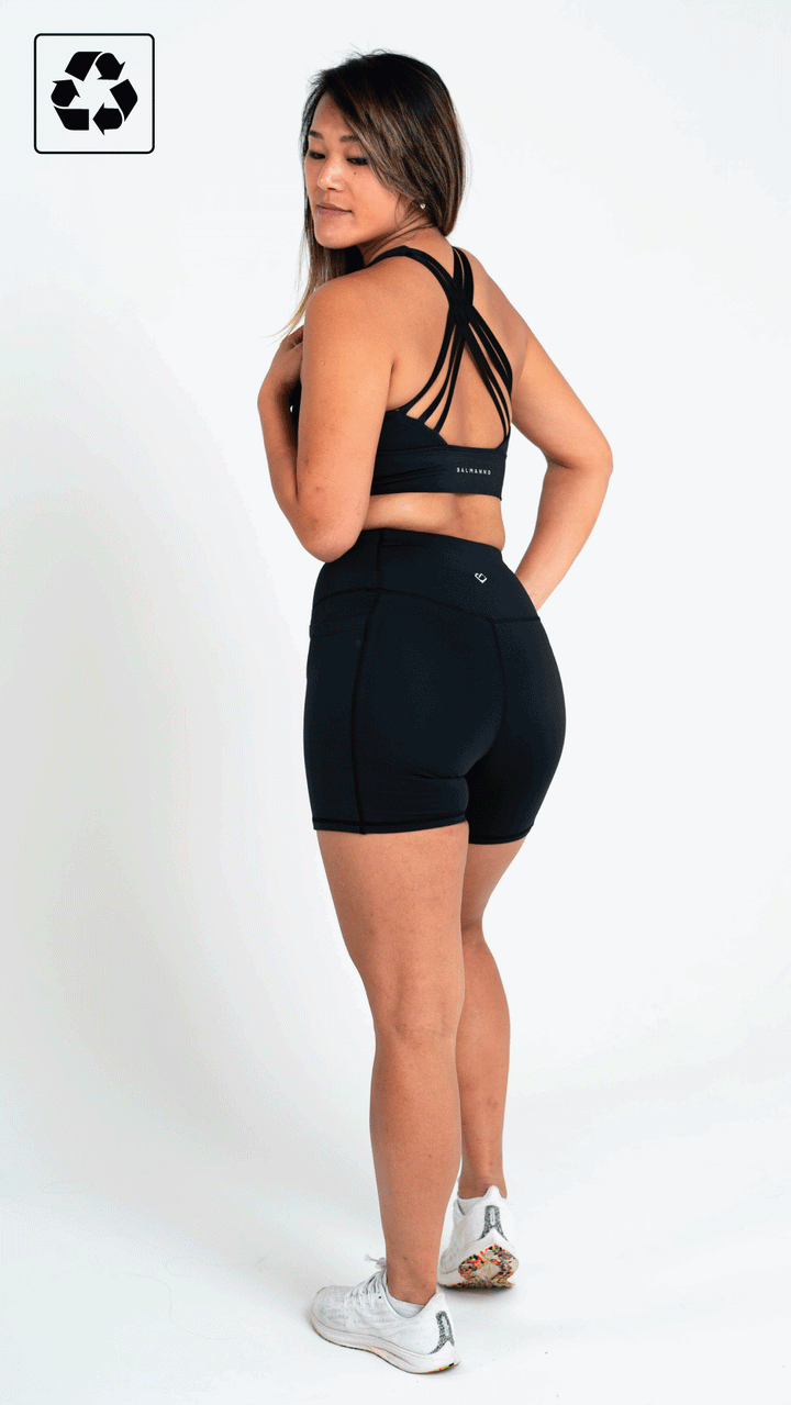 Mid Legacy Shorts | Black