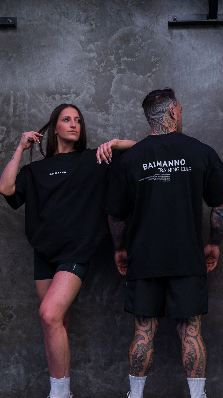 Oversized Training Club Tee | Obsidian