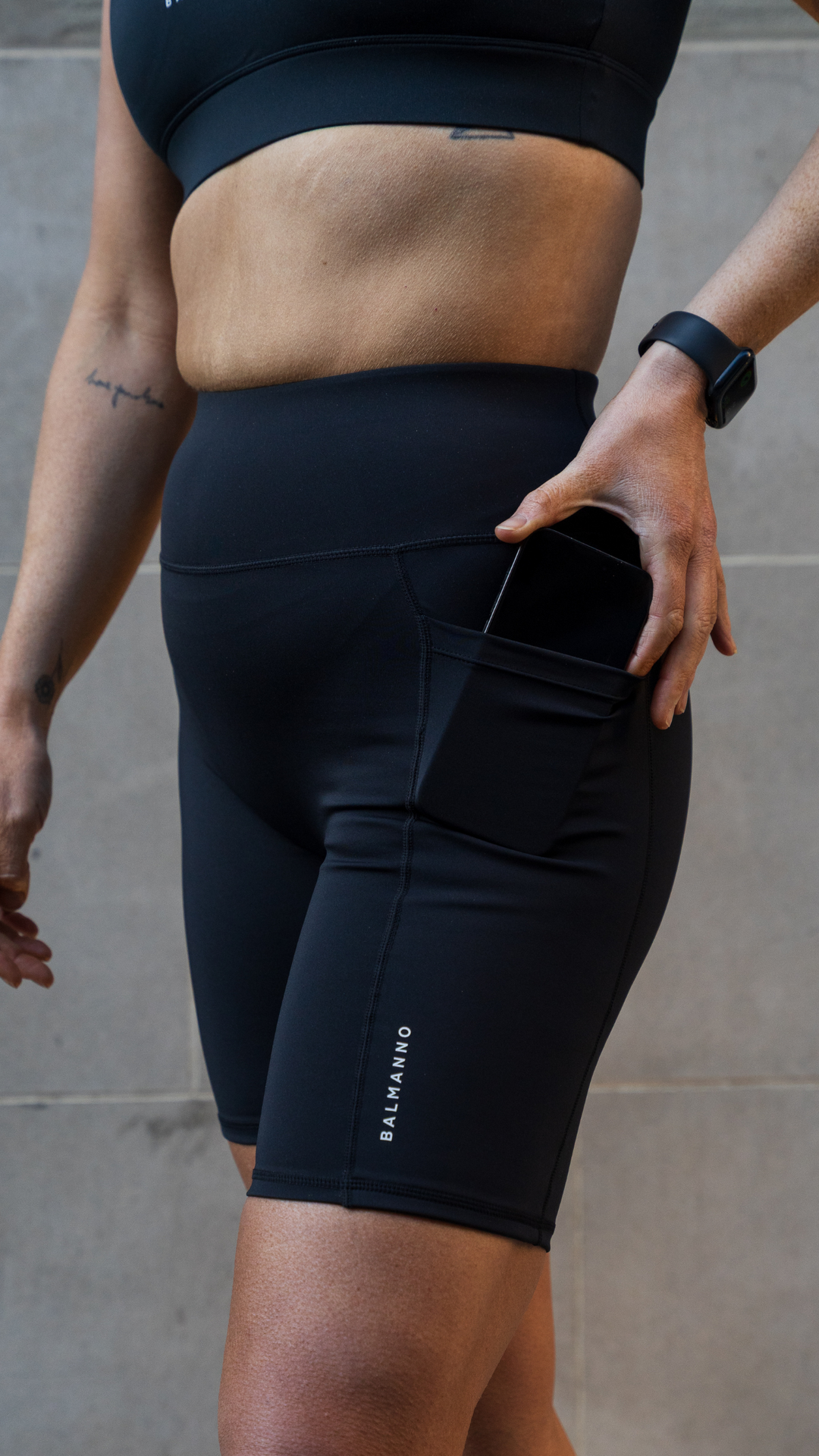 Biker Legacy Shorts | Black