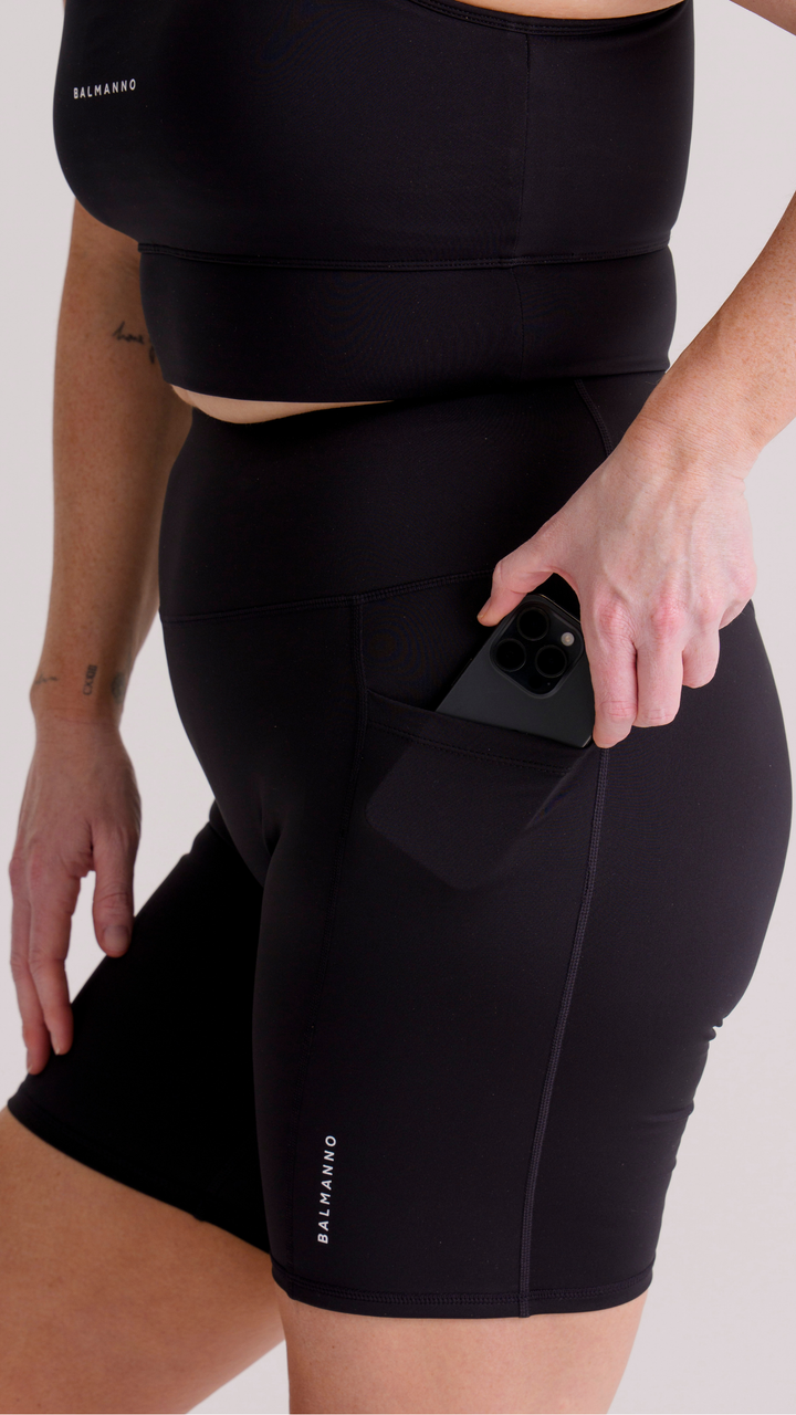 Biker Legacy Shorts | Black