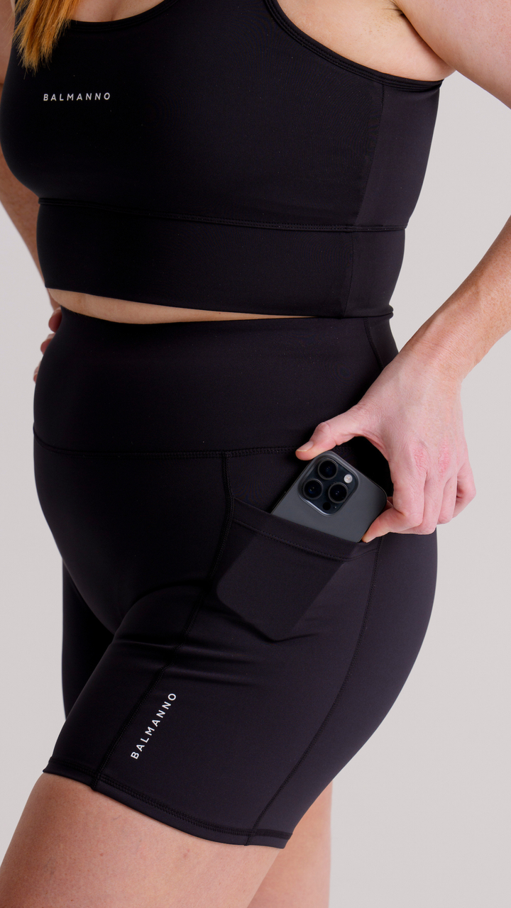 Mid Legacy Shorts | Black