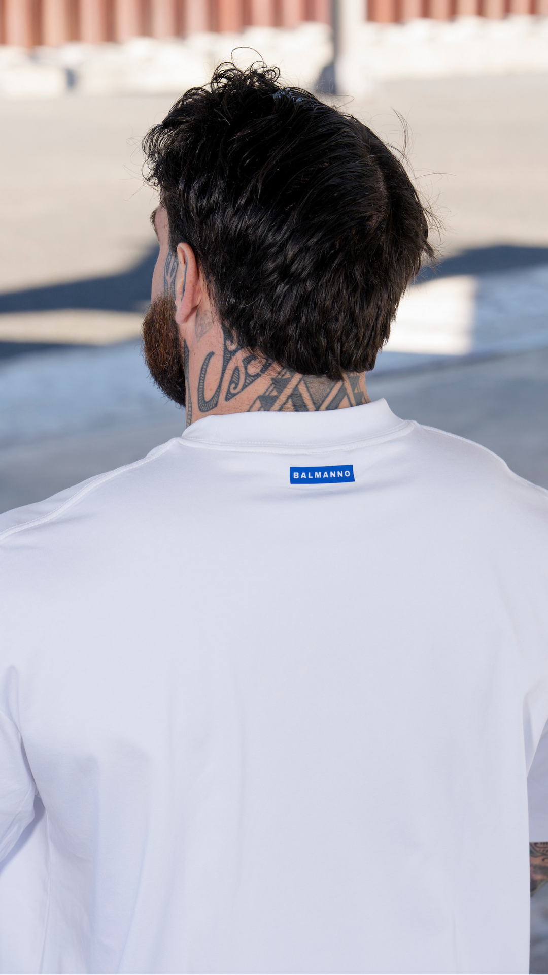Oversized Origin Tee | White