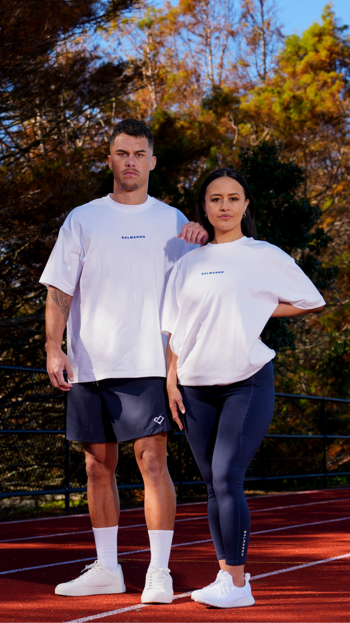 Oversized Origin Tee | White