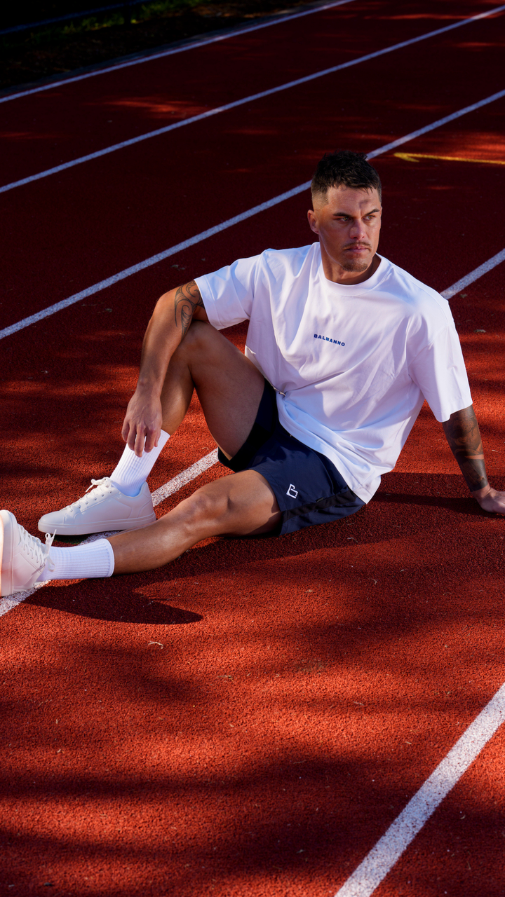 Oversized Origin Tee | White