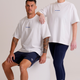 Oversized Origin Tee | White