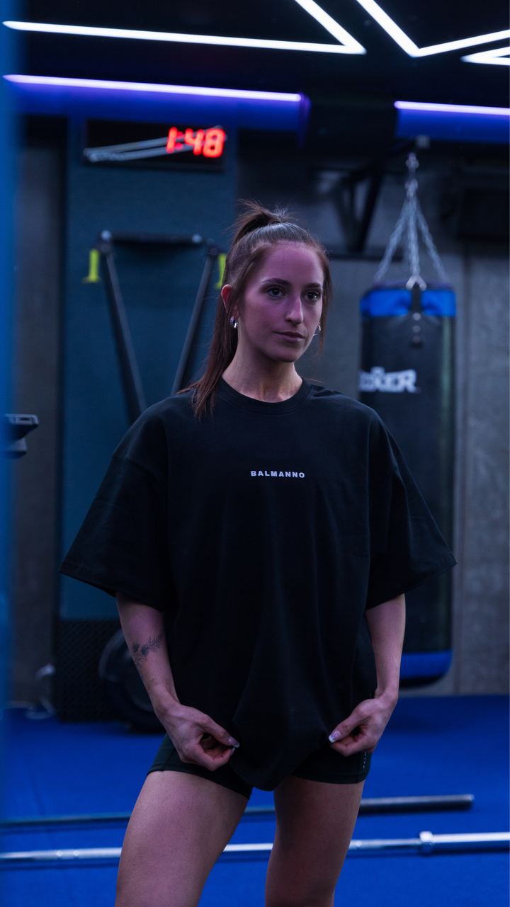 Oversized Training Club Tee | Obsidian