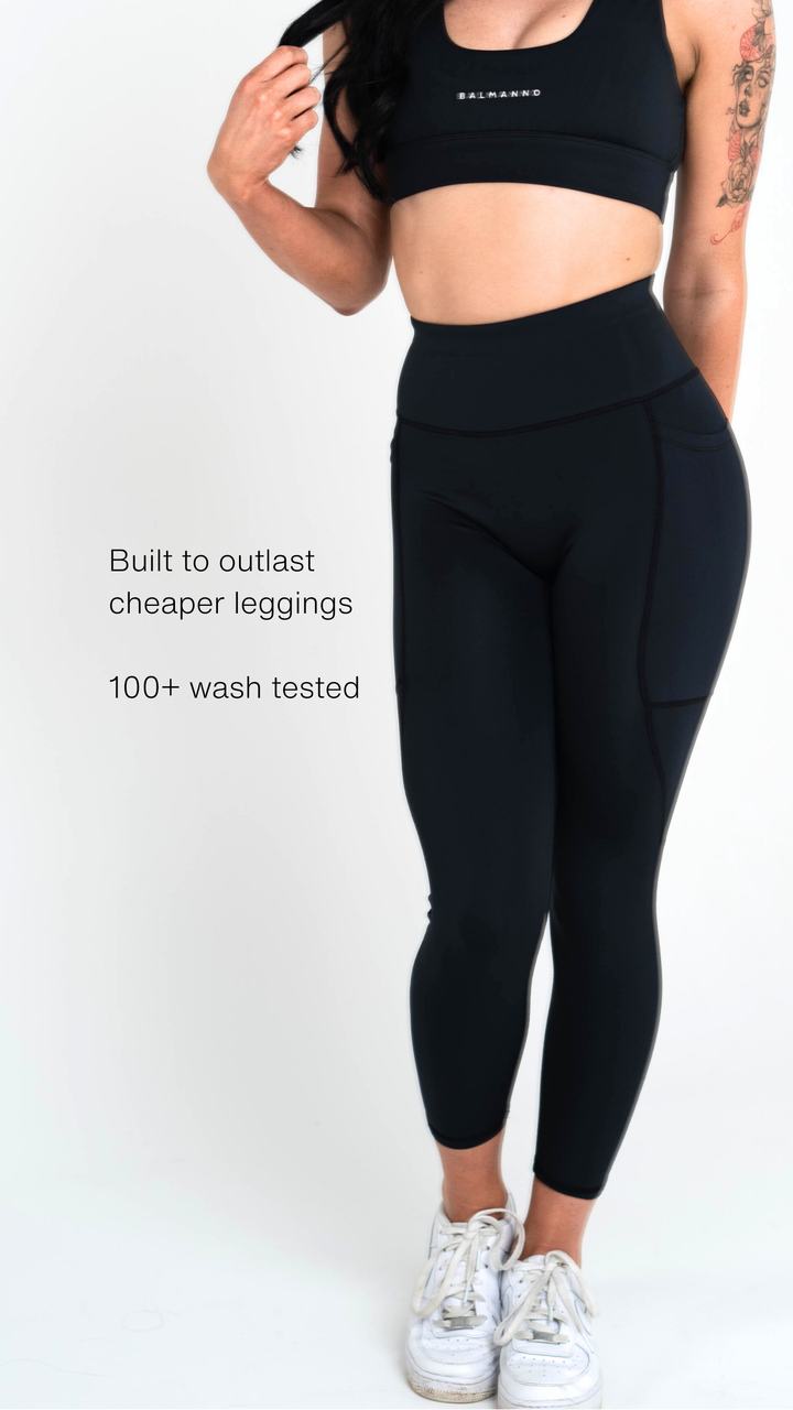 7/8 Legacy Leggings | Black