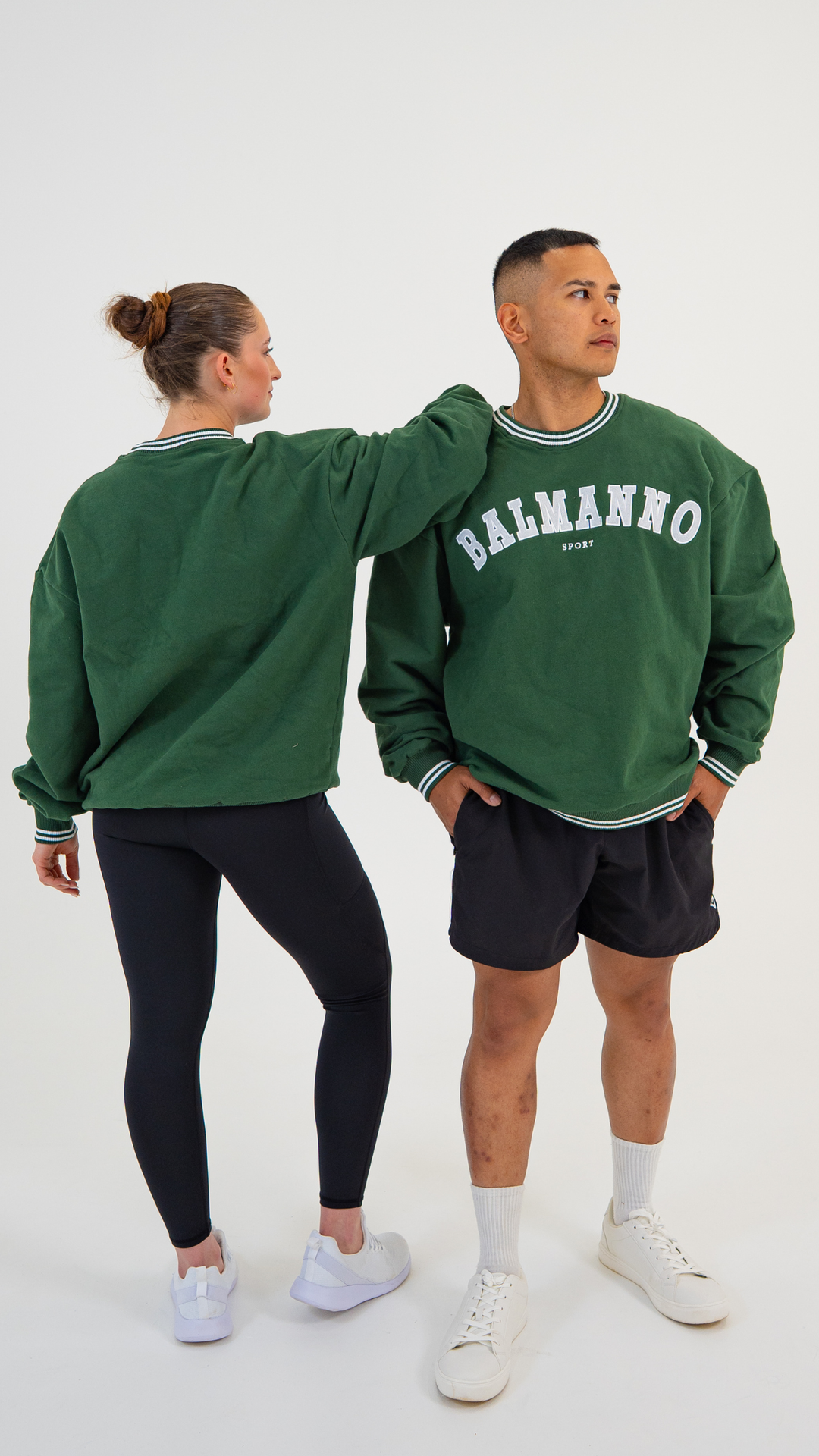 Varsity 2.0 Crew | Forest Green