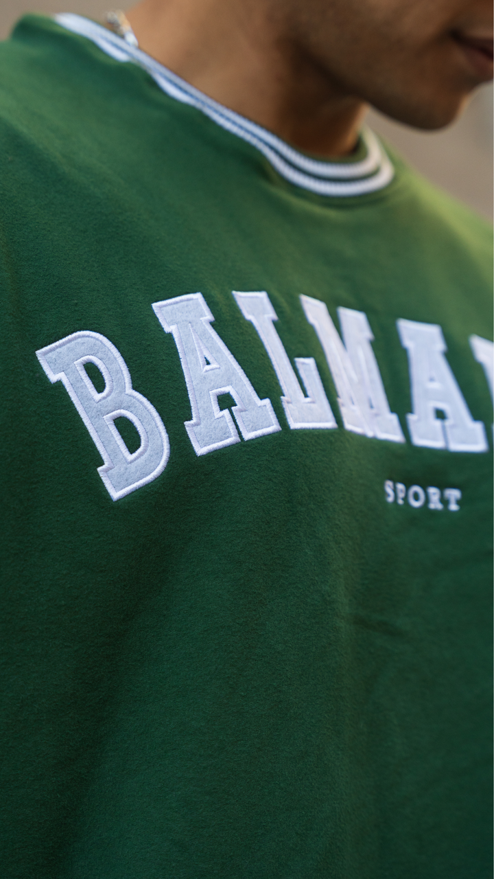 Varsity 2.0 Crew | Forest Green