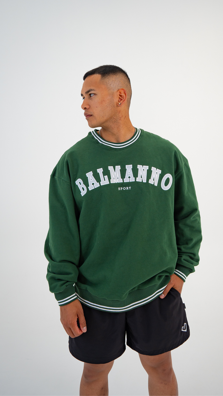 Varsity 2.0 Crew | Forest Green