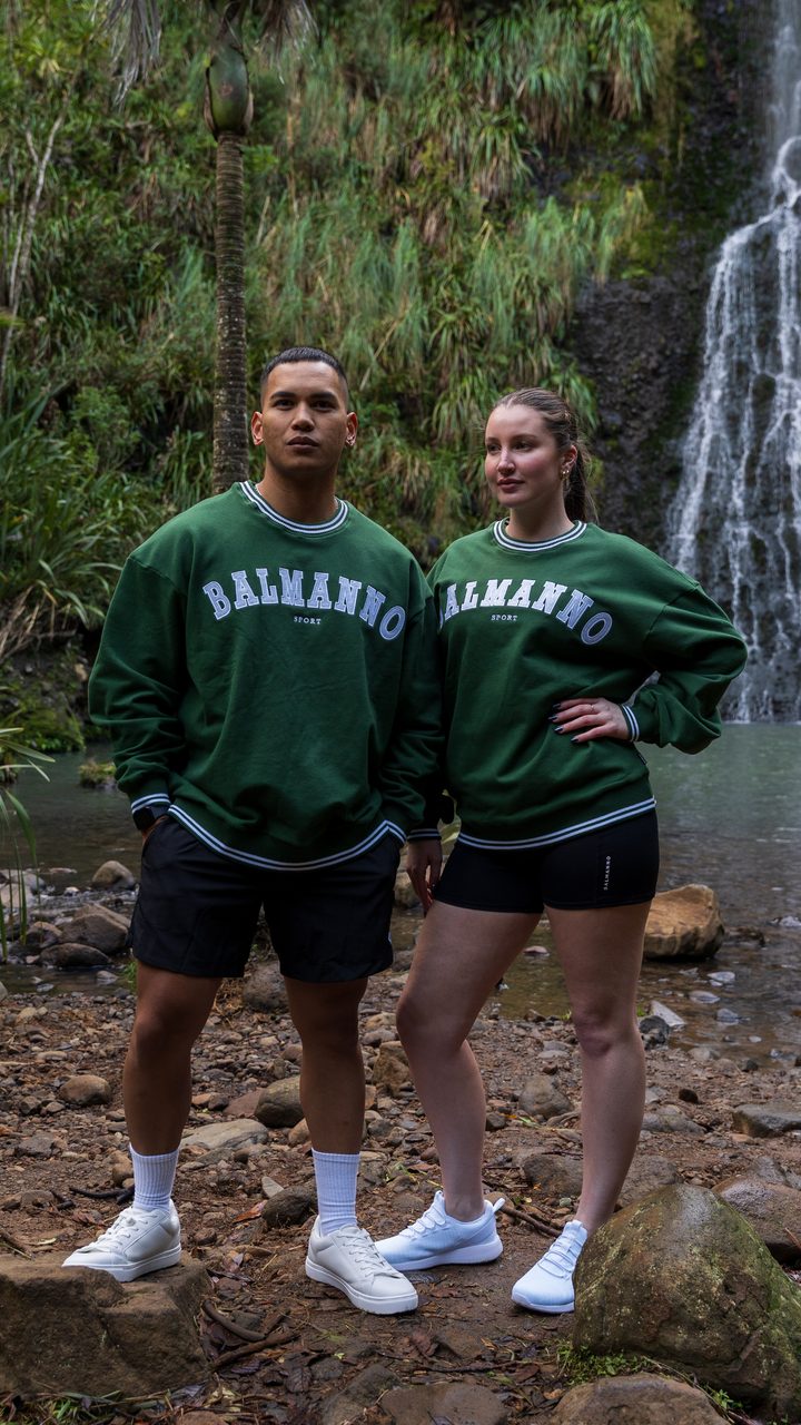 Varsity 2.0 Crew | Forest Green