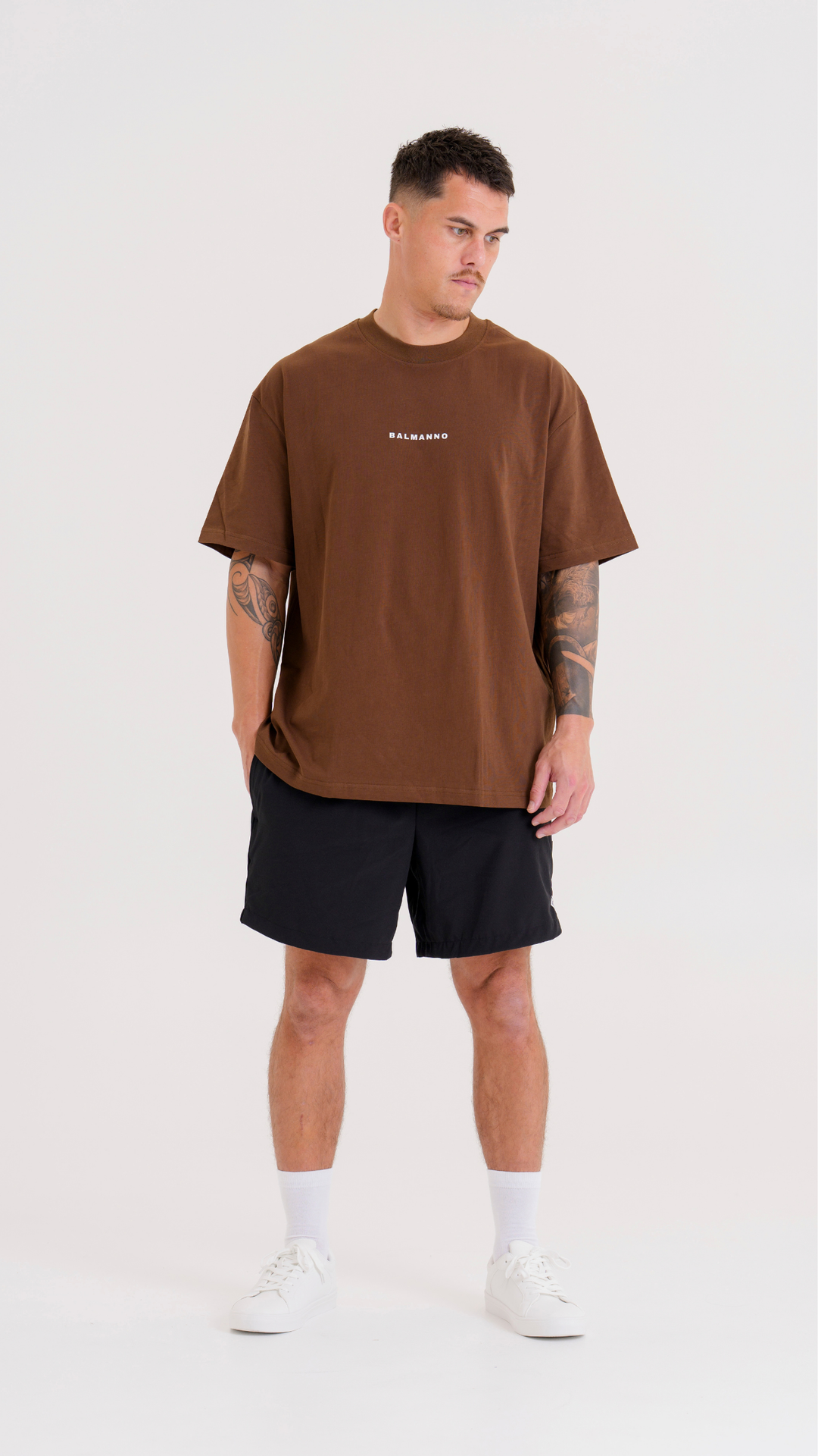 Oversized Origin Tee | Espresso