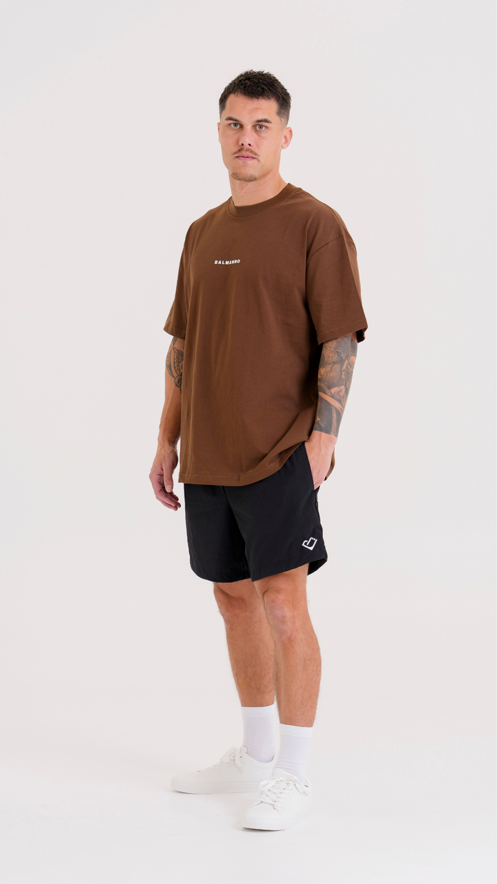 Oversized Origin Tee | Espresso