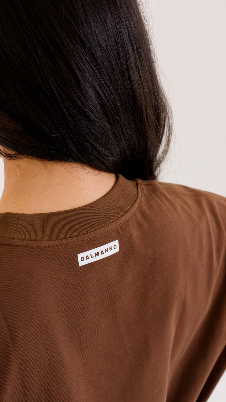 Oversized Origin Tee | Espresso
