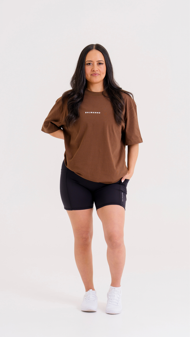 Oversized Origin Tee | Espresso